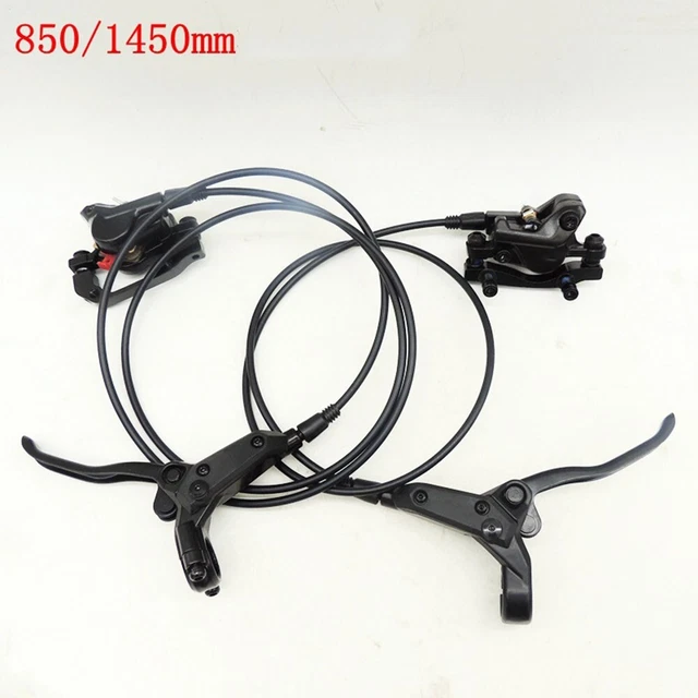 SLEEK DESIGN CNC Finished Mountain Bike Hydraulic Brake Set Left and