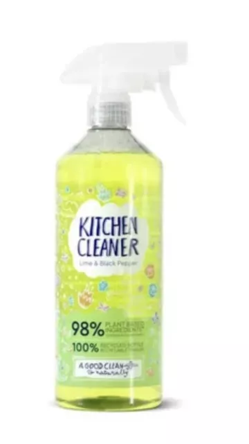 Kitchen Cleaner / Nettoyant Cuisine / Citron Vert Poivre Noir / 750ml