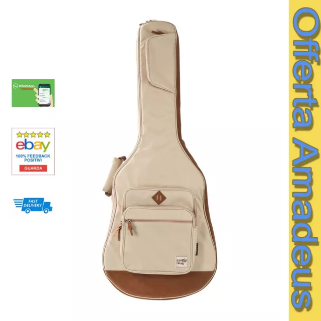 Fodero Borsa imbottita Astuccio chitarra Acustica IBANEZ con tasche e tracolla