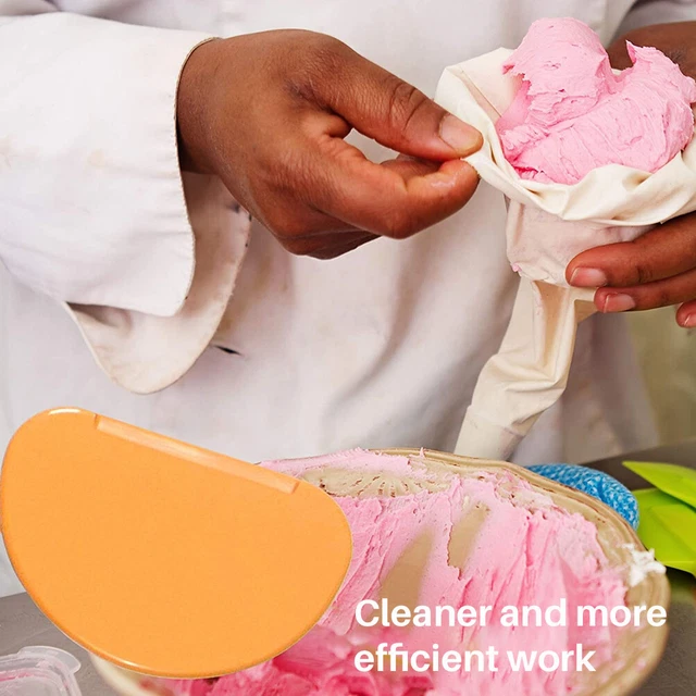 (Assorted Color)Choppers Food Scrapers Bench Scraper For Dough Cake Bread