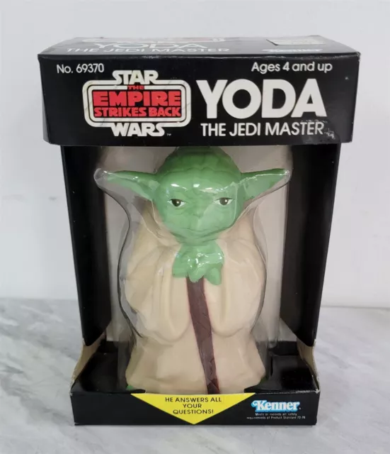 A-323 Mint In Sealed Box Vintage 80'S Kenner Star Wars Yoda Jedi Master "8 Ball"
