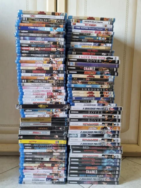 Stock 100 Film Blu Ray Dvd Misti ECC. Fuori Catalogo Sigillati VIN DIESEL , 3D