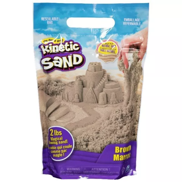 Kinetic Sand Colour Bag Braun | Stück | Deutsch (2020) | 57019 | Spin Master