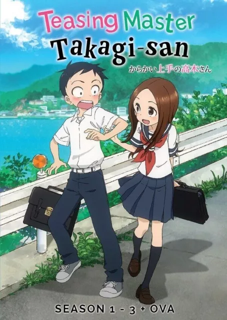 DVD ANIME KARAKAI JOUZU NO TAKAGI-SAN SEASON 1-3 VOL.1-36 END