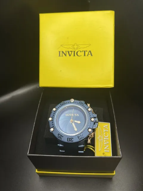 Invicta 32953 Subaqua 52mm Blue Stainless Steel Case and Band