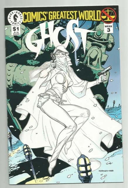 GHOST: COMICS GREATEST WORLD Week 3 1993 DARK HORSE 1ST APPEARANCE! ADAM HUGHES