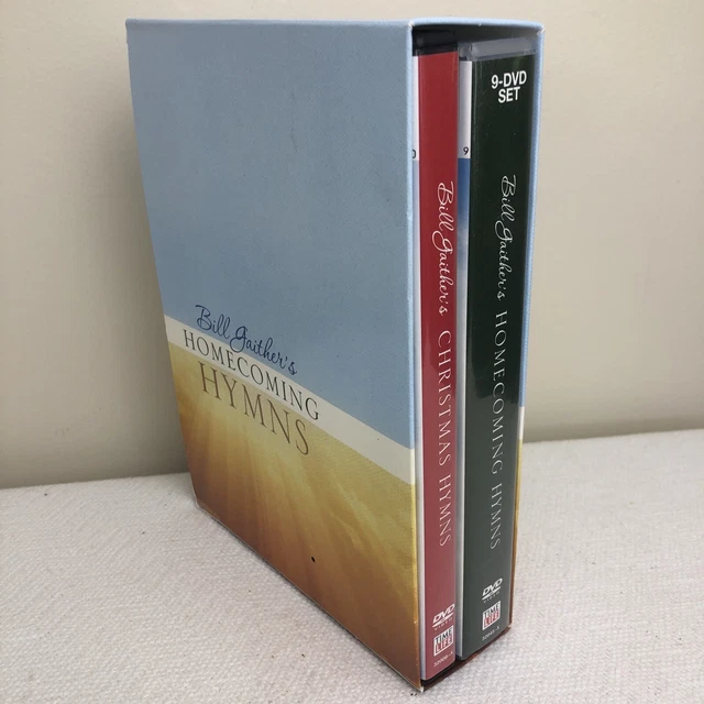 TIME LIFE BILL Gaither's Hymns, Christmas 7 DVD Set + Bonus