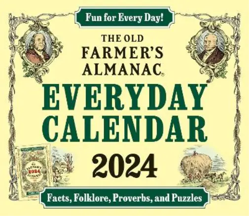 Old Farmer's Almana The 2024 Old Farmer's Almanac Everyday Calenda (Taschenbuch)