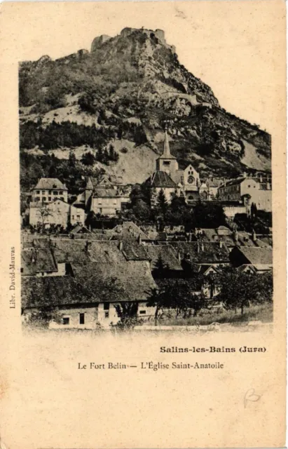 CPA AK SALINS-les-BAINS Le Fort St-ANDRÉ Church of St-Anatole (447261)