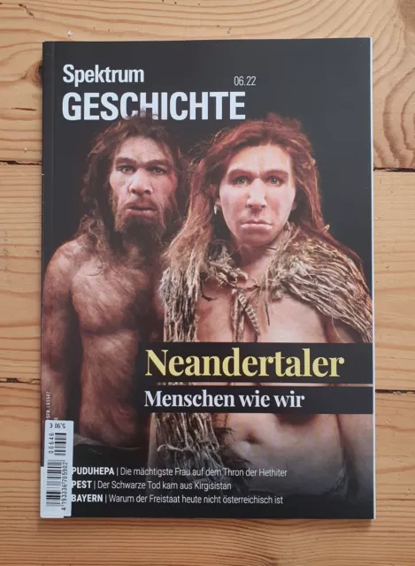 Spektrum Geschichte, 06/22, Neandertaler
