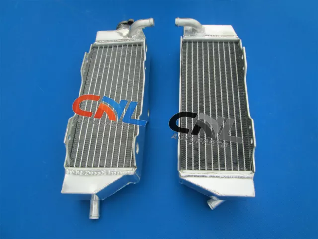 ALUMINUM RADIATOR FOR YAMAHA WR400F WRF400 1998 1999 2000 straight bracket new