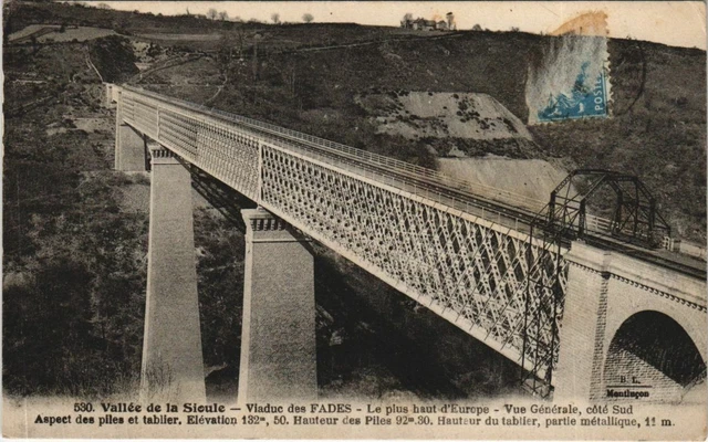 CPA Vallee de la Sioule - Viaduct des Fades (1200887)