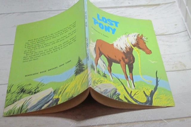 Lost Pony Somebody's Pony Vintage Hunt Seat Horse Show Book Caffrey 1951