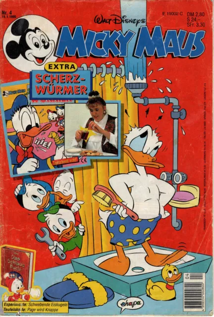 Micky Maus Heft Nr. 04 1995 Walt Disney Egmont Ehapa Verlag GmbH