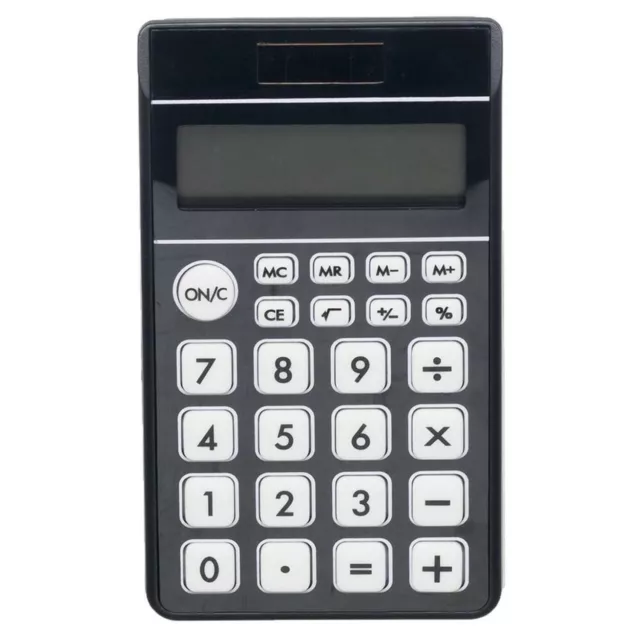 WHSmith Black Pocket Calculator Dual Powered 8 Digit Display With Other Function 3