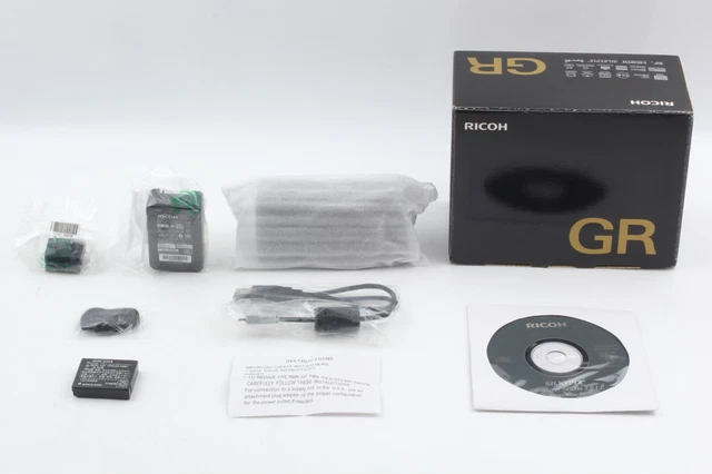 [Top Mint in Box] Ricoh GR I 16.2MP APS-C Digital Compact Black Camera Japan 3