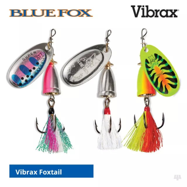 Blue Fox® Vibrax® Foxtail Rapala® International Site, 51% OFF