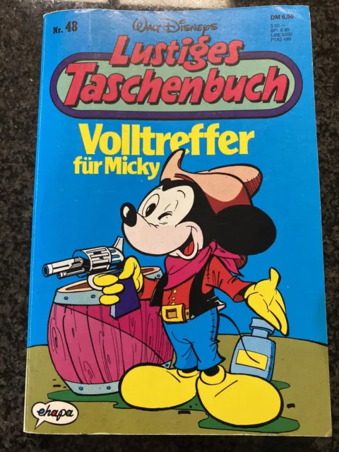 Walt Disney LTB Lustiges Taschenbuch Nr. 48 - Volltreffer für Micky German Comic