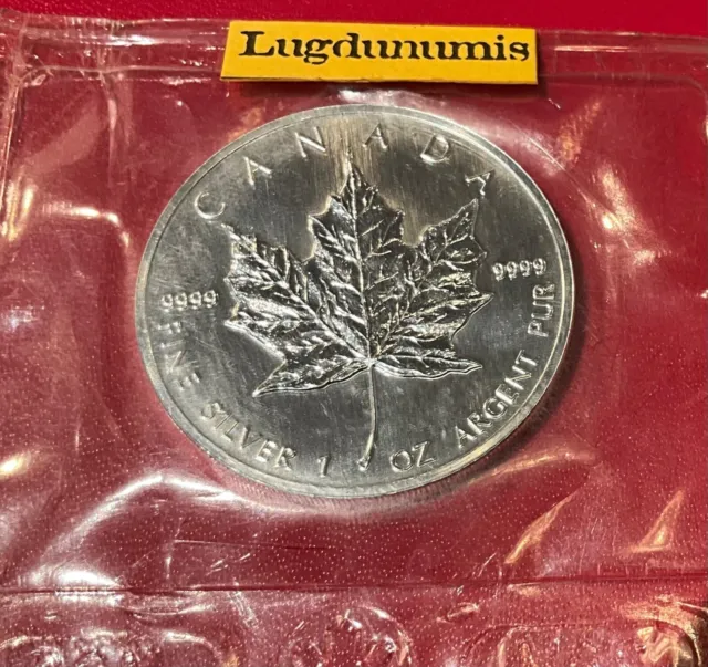 Canada - 5 Dollars 1993 Elisabeth II - 1 once d argent  1 OZ 999% Silver Coin 2
