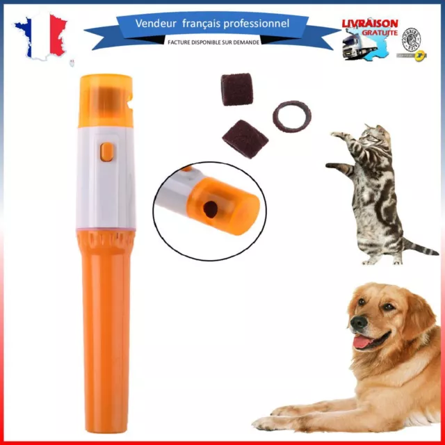 Lime a Ongles Electrique pour Chien, Chat, Lapin Ponceur pour griffes