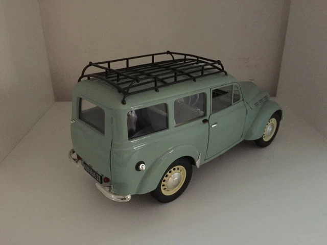 Solido Renault Juvaquatre Juva 4 Utilitaire Antar - Miniature 1/18 Boîte D3