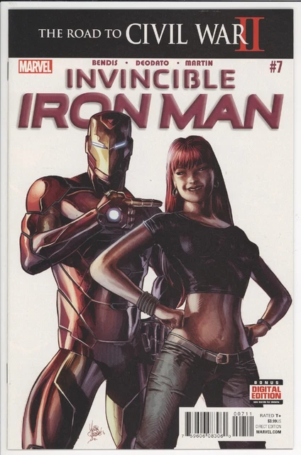INVINCIBLE IRON MAN  7  NM/9.4  -  High Grade Bendis 1st Riri Williams!