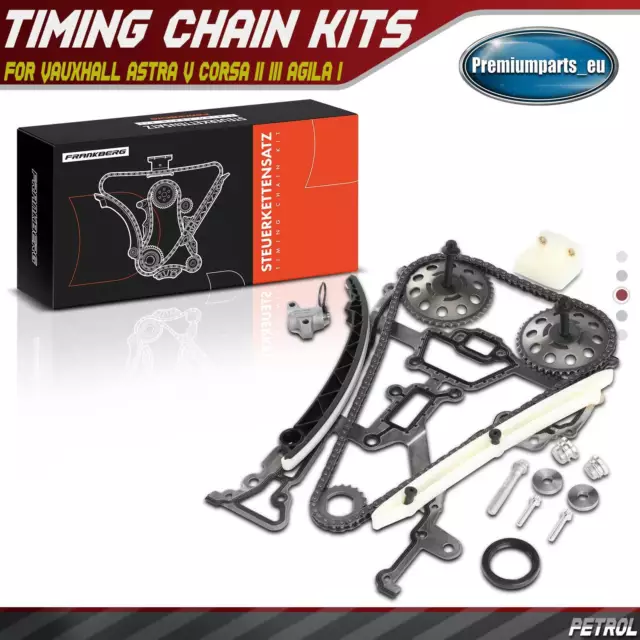 Timing Chain Kit for Vauxhall Astra V Corsa II III Agila I Meriva I 1.0 1.2 1.4