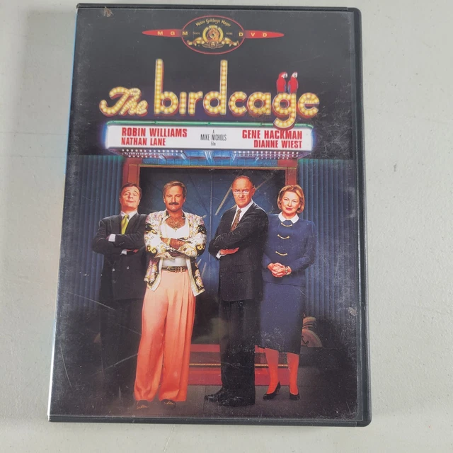 THE BIRDCAGE DVD Movie Robin Williams Rated R 5.25 PicClick