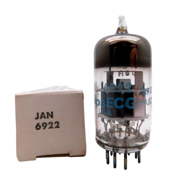 Coppia Di Tubi Valvola Philips 5654W / 6AK5 / CV4010 JAN - Nuovi Originali (NOS), Per Audio Vintage