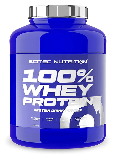 Scitec Nutrition 100% Whey Protein - 2350 g - Eiweiß BCAA Amino