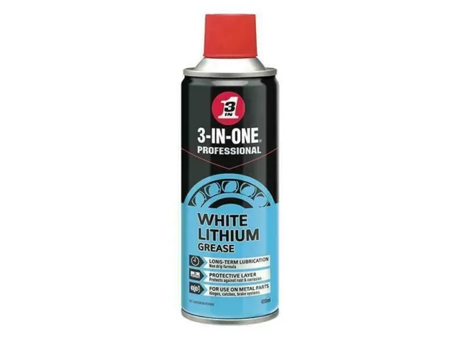 Grasso spray al litio bianco 3 in uno 400 ml HOW44016