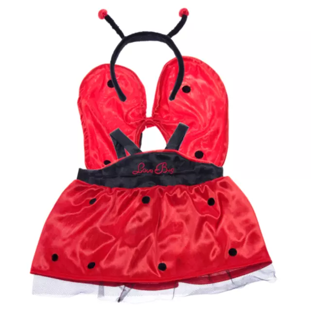 Orsacchiotto Abbigliamento Coccinella Completo - 16 "/ 40cm Struttura A