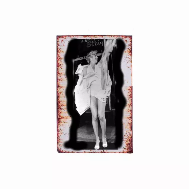 Marilyn Monroe Seven Year Itch Large Tin Sign 8 x 12