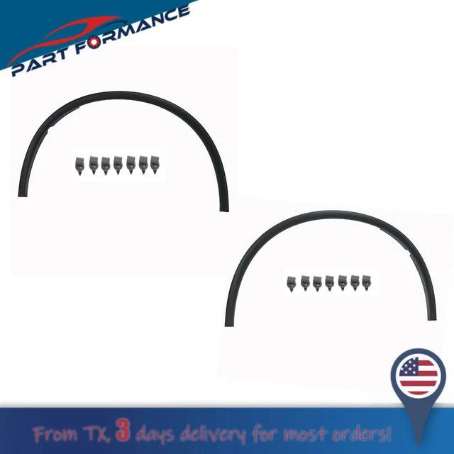 FENDER TRIM FOR 20112021 Dodge Durango Front Driver and Passenger Side