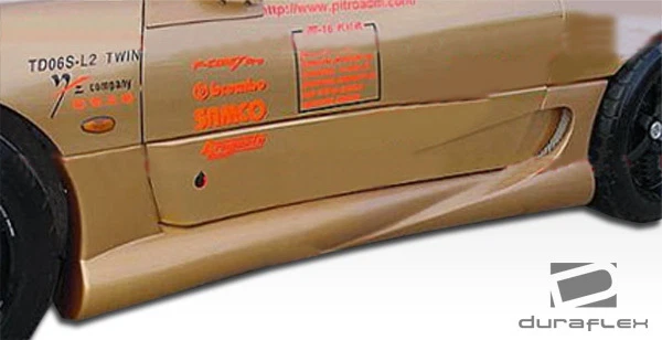 FOR 91-98 Mitusbishi 3000GT Dodge Stealth Fighter Side Skirts 2pc 102336