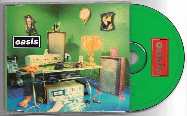 oasis – Shakermaker 7\" CRE182 Oasis Shakermaker 7 Vinyl Record Cre182 Britpop Collectible