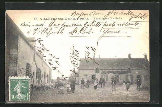 CPA Villefranche-Saint-Phal, Ferme des Barbets