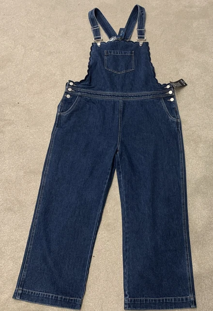 Size 18 denim dungarees deals
