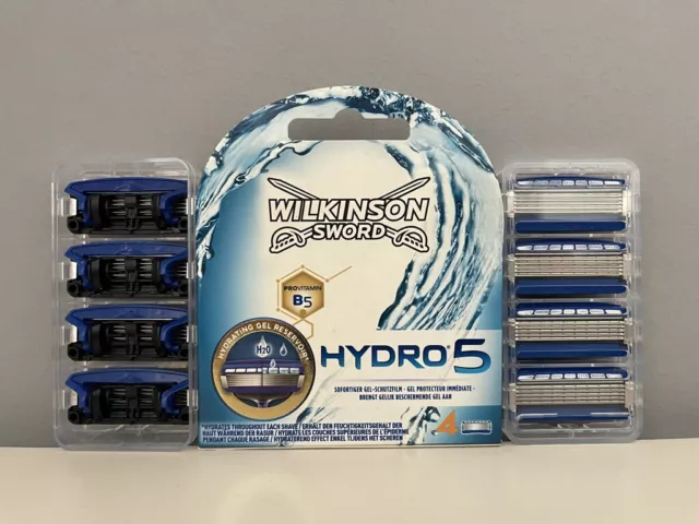 Wilkinson Hydro5 Rasierklingen im Blister ohne OVP FREIE AUSWAHL 4-24 Stück