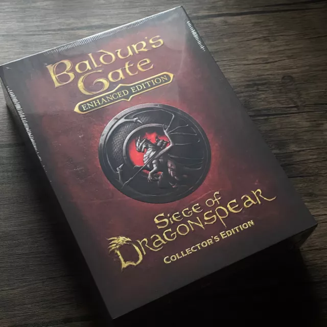 New & Sealed Baldur's Gate Siege of Dragonspear Collector's Edition
