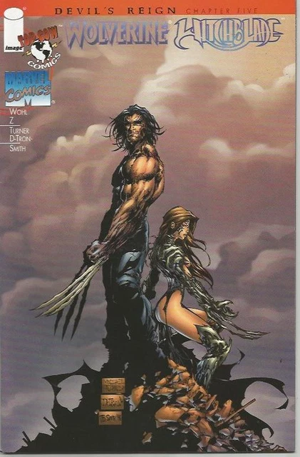 DEVILS REIGN: PART 5 WOLVERINE/WITCHBLADE (1997) #1 VARIANT Back Issue (S)