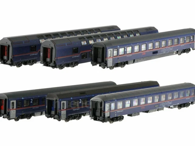 LS Models MW1809 OBB オーストリア Nightjet 4両セット Ep.VI