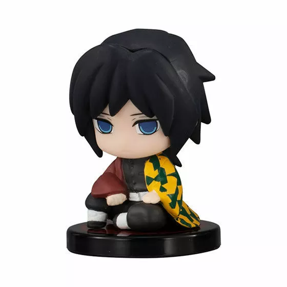 Demon Slayer Kimetsu no Yaiba Suwarasetai GIYU TOMIOKA Mini Figure Anime Toy