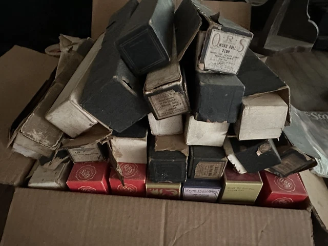 Piano Rolls lot of 40