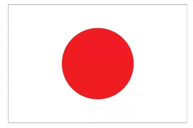 Japan Flag 5Ft X 3Ft Japanese 2 Eyelets