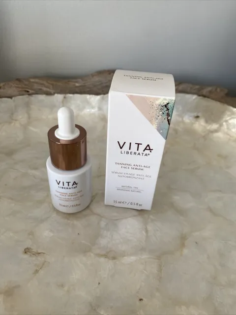 Vita Liberata Anti-Age Face Tanning Serum 15ml NEW & BOXED