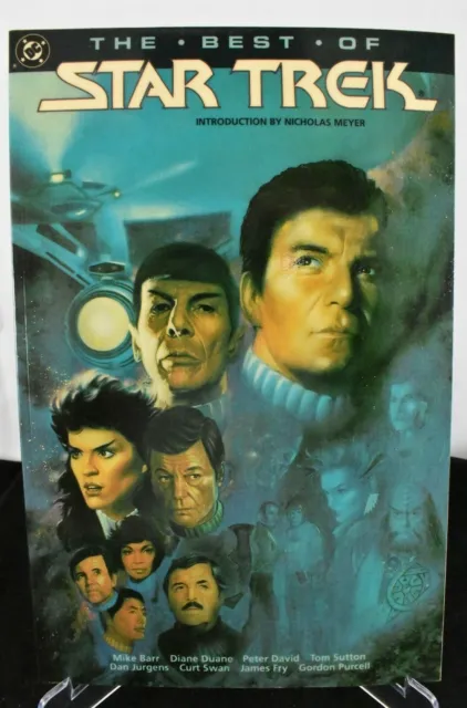 The Best of Star Trek DC Comics Mike Barr TPB First Print 1991