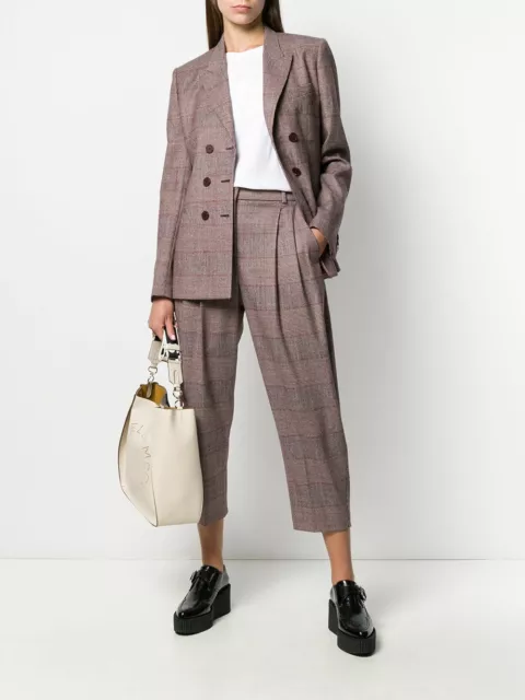 Stella McCartney double-breasted check blazer