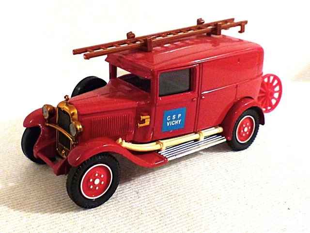 SOLIDO MVI MICAROLA 1/43 - Citroen C4F Bâché Surélevé Pompiers Paris EUR 64,60 - FR