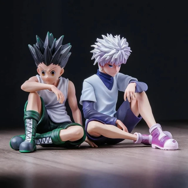 Bandai original SHFiguarts SHF Hunter x Hunter Killua Zoldyck GON figurine d'action anime modèle fini ornements collection cadeaux  26